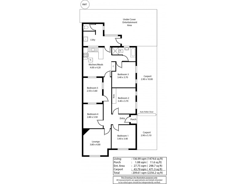 20 Cromwell Road, Kilburn SA 5084 Floorplan