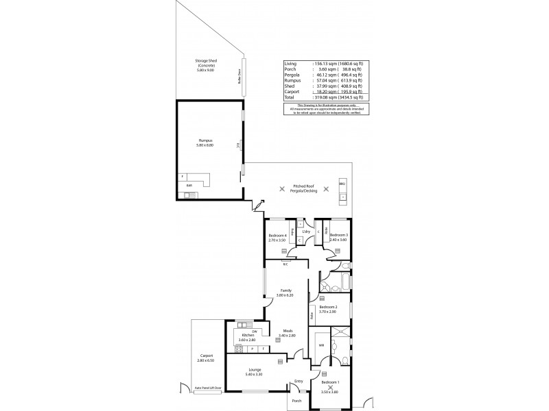 4 Wesley Court, Salisbury Plain SA 5109 Floorplan