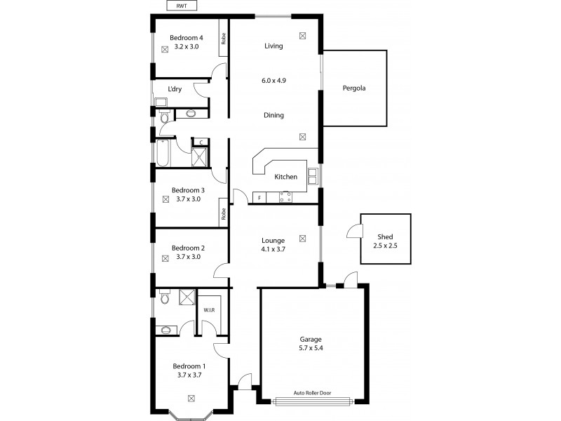 3 Barbaro Court, Munno Para West SA 5115 Floorplan