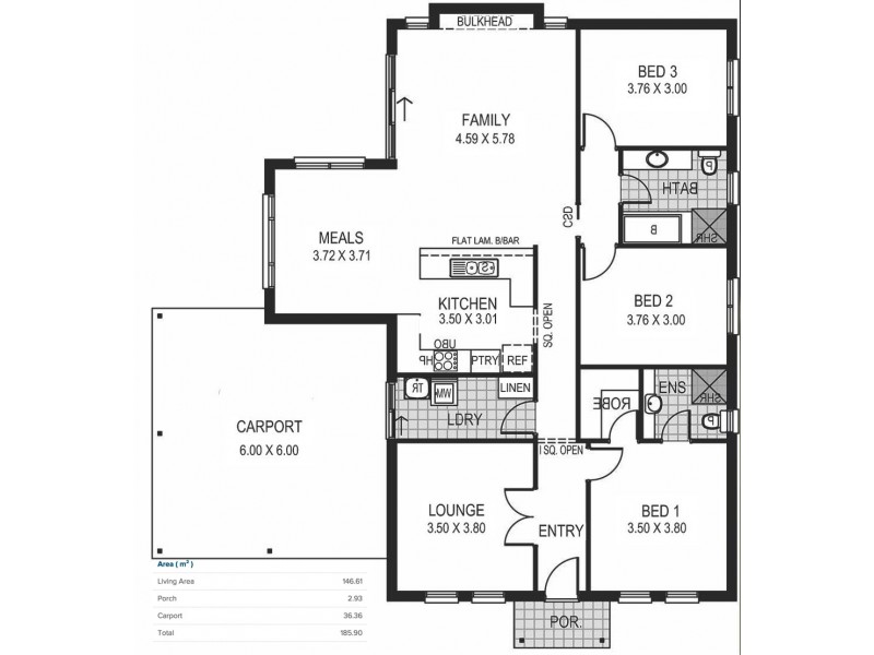 Lot 6 Bull Creek Road, Ashbourne SA 5157 Floorplan