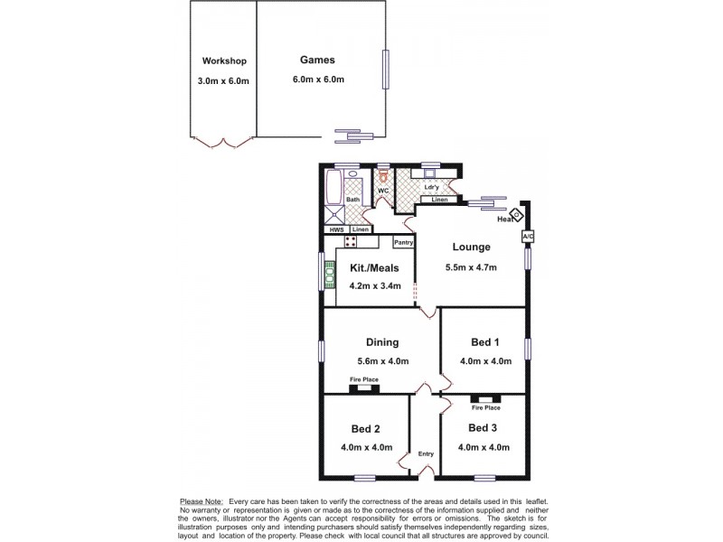 29 Mawson Road, Meadows SA 5201 Floorplan