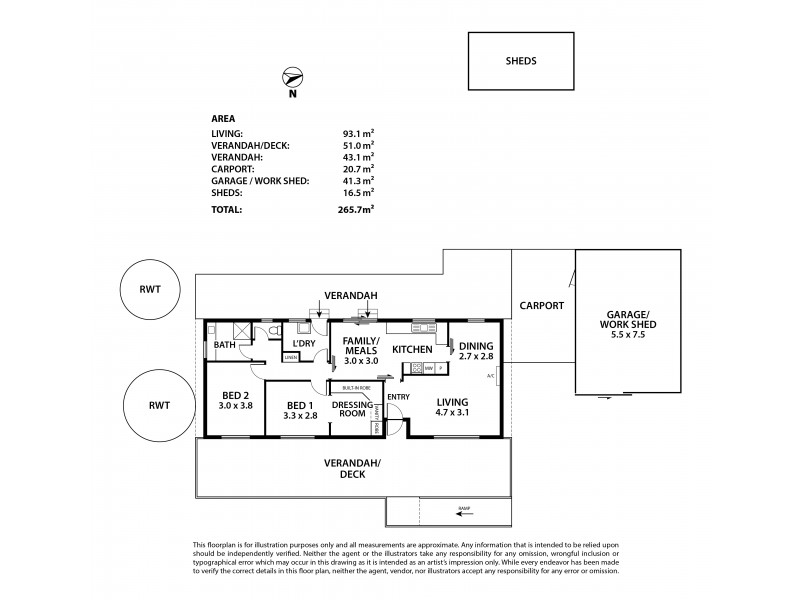 38 Morning Star Road, Wistow SA 5251 Floorplan