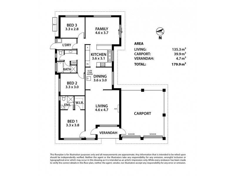 22 Michelmore Drive, Meadows SA 5201 Floorplan