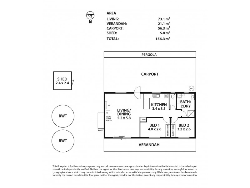 45B Luck Street, Macclesfield SA 5153 Floorplan