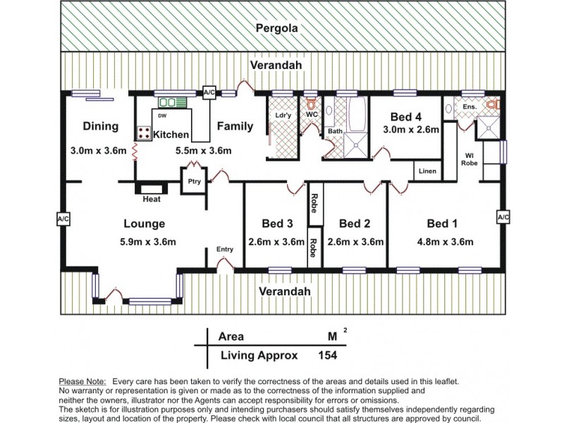 214 Broadbent Road, Macclesfield SA 5153 Floorplan