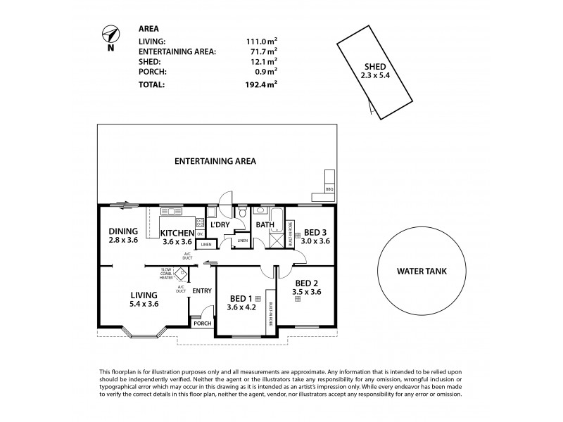 7A Bugle Range Road, Macclesfield SA 5153 Floorplan