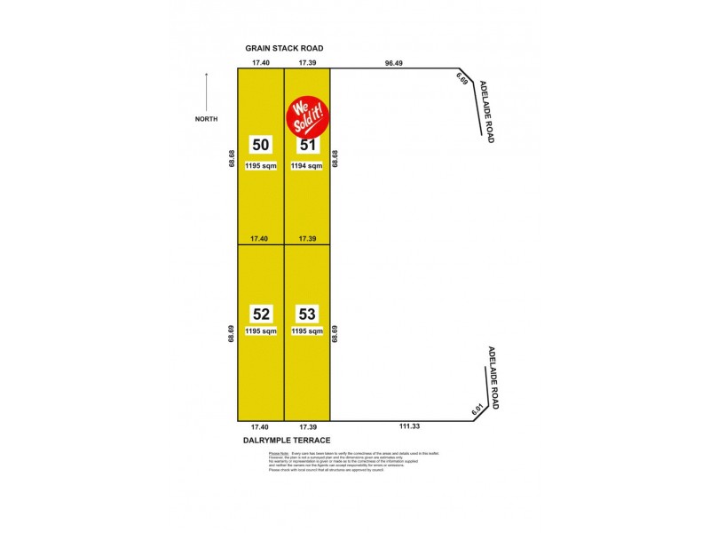 Lot 50 Grainstack Road, Stansbury SA 5582 Floorplan