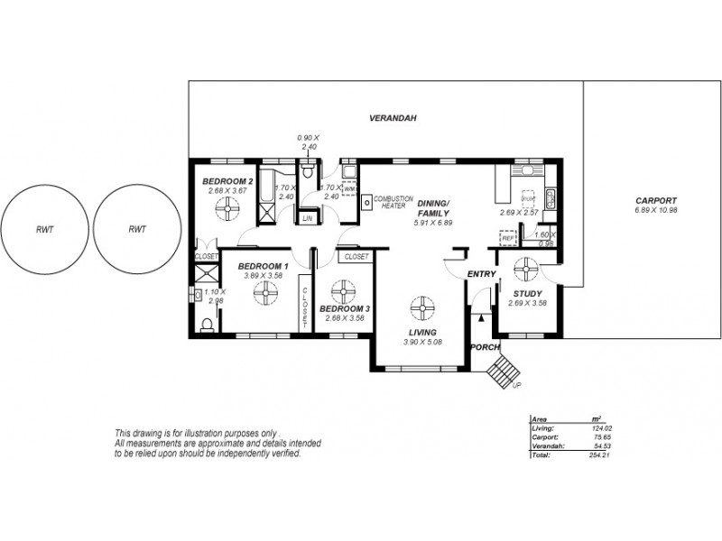 28 Ti Tree Road Via Prospect Hill, Meadows SA 5201 Floorplan