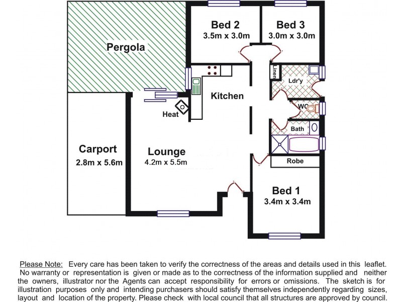 19 Michelmore Drive, Meadows SA 5201 Floorplan