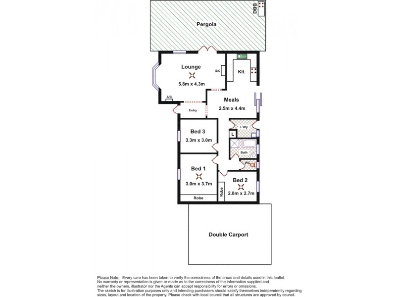 4 Yates Lane, Macclesfield SA 5153 Floorplan