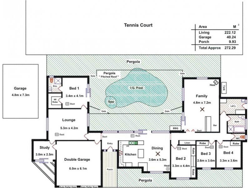 17 Jacobs Drive, Willunga SA 5172 Floorplan