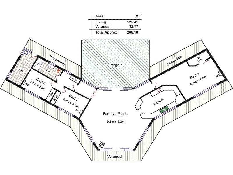 587 Nicol Road, Meadows SA 5201 Floorplan