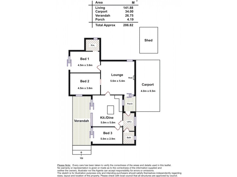 152 Schmidt Road, Macclesfield SA 5153 Floorplan