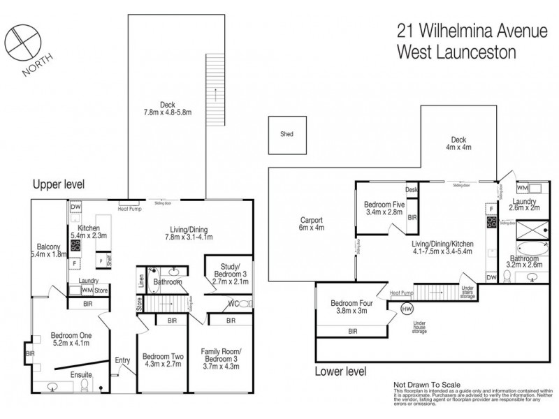 21 Wilhelmina Avenue, West Launceston TAS 7250 Floorplan