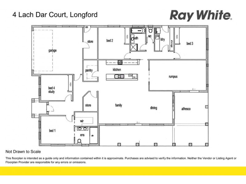 4 Lach Dar Court, Longford TAS 7301 Floorplan