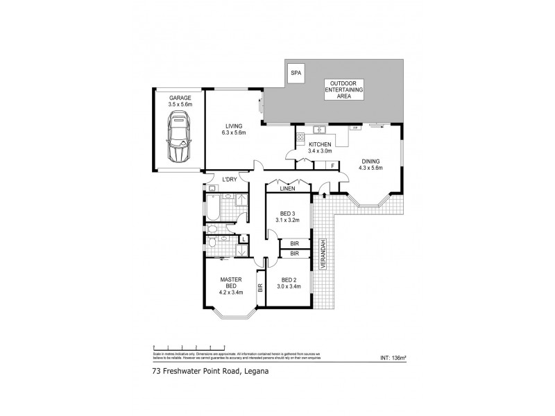 73 Freshwater Point Road, Legana TAS 7277 Floorplan