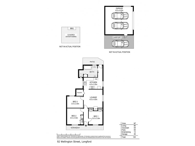 92 Wellington Street, Longford TAS 7301 Floorplan