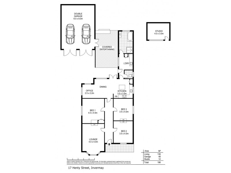 17 Henty Street, Invermay TAS 7248 Floorplan