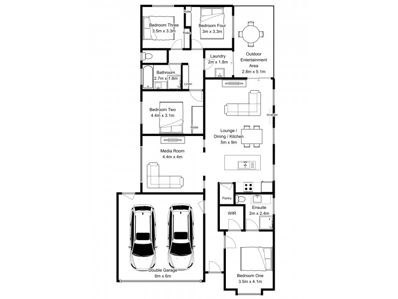 7 Streamside Court, Kings Meadows TAS 7249 Floorplan