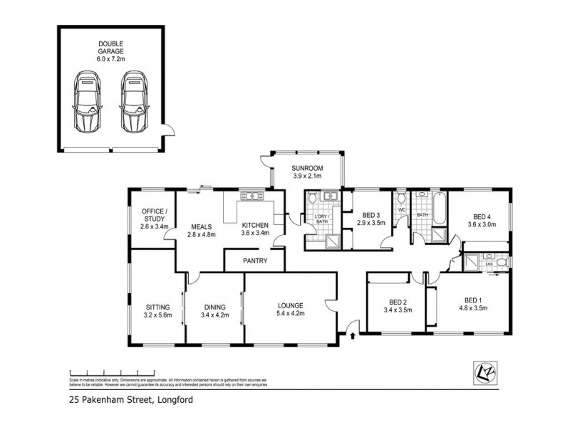 25 Pakenham Street, Longford TAS 7301 Floorplan