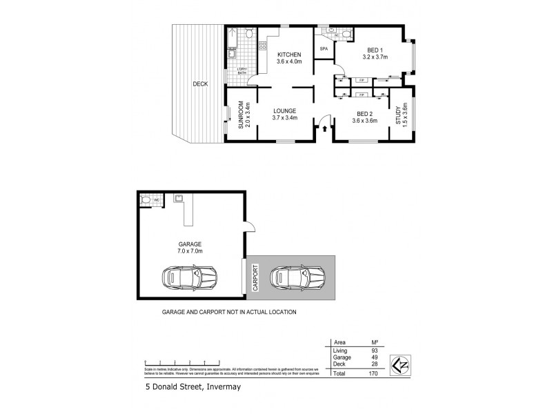 5 Donald Street, Invermay TAS 7248 Floorplan