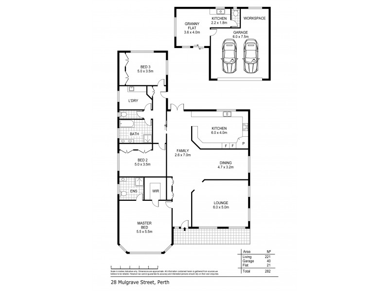 28 Mulgrave Street, Perth TAS 7300 Floorplan