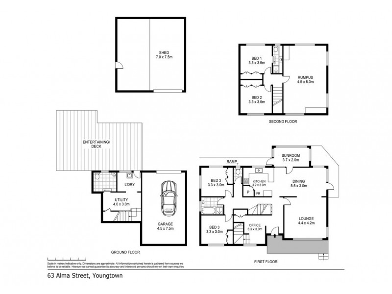 63 Alma Street, Youngtown TAS 7249 Floorplan