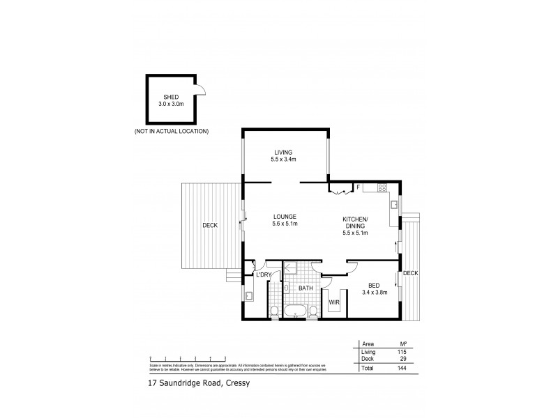 17 Saundridge Road, Cressy TAS 7302 Floorplan