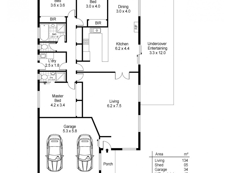 25 Roebourne Avenue, Hadspen TAS 7290 Floorplan