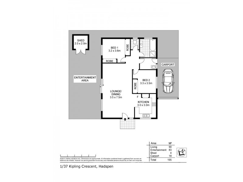 3/37 Kipling Crescent, Hadspen TAS 7290 Floorplan