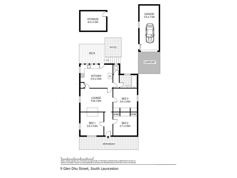 9 Glen Dhu Street, South Launceston TAS 7249 Floorplan