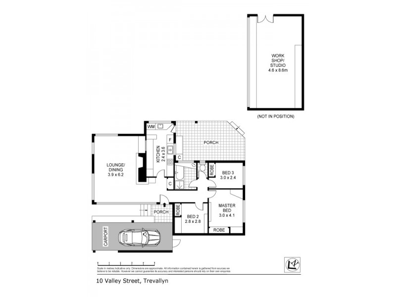 10 Valley Street, Trevallyn TAS 7250 Floorplan