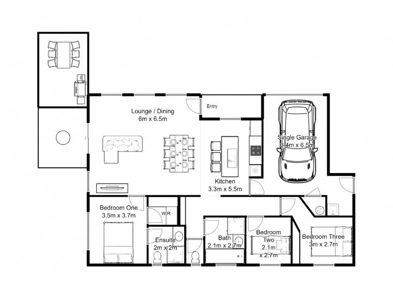 2/22 Corella Drive, Legana TAS 7277 Floorplan