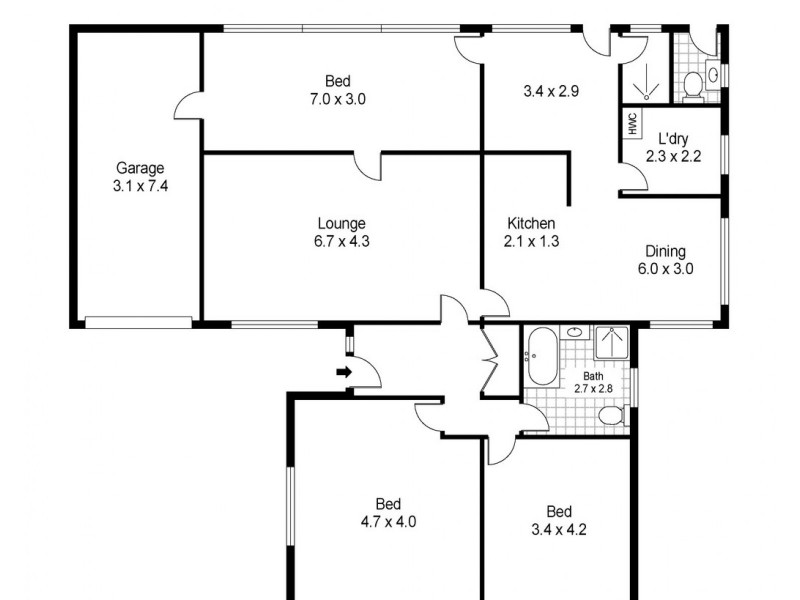 9-11 Sorell Street, George Town TAS 7253 Floorplan