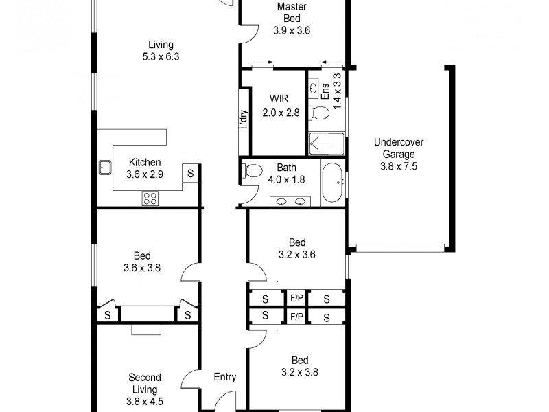 28 Keane Street (West), South Launceston TAS 7249 Floorplan