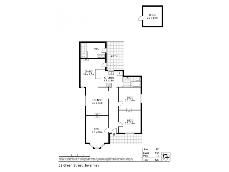 32 Green Street, Invermay TAS 7248 Floorplan