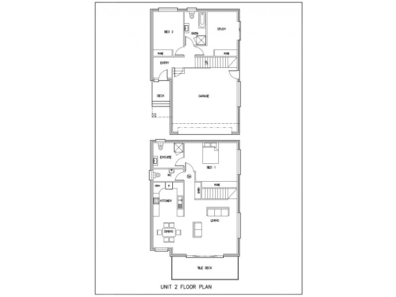 Unit 2/3 Greenway Close, Riverside TAS 7250 Floorplan