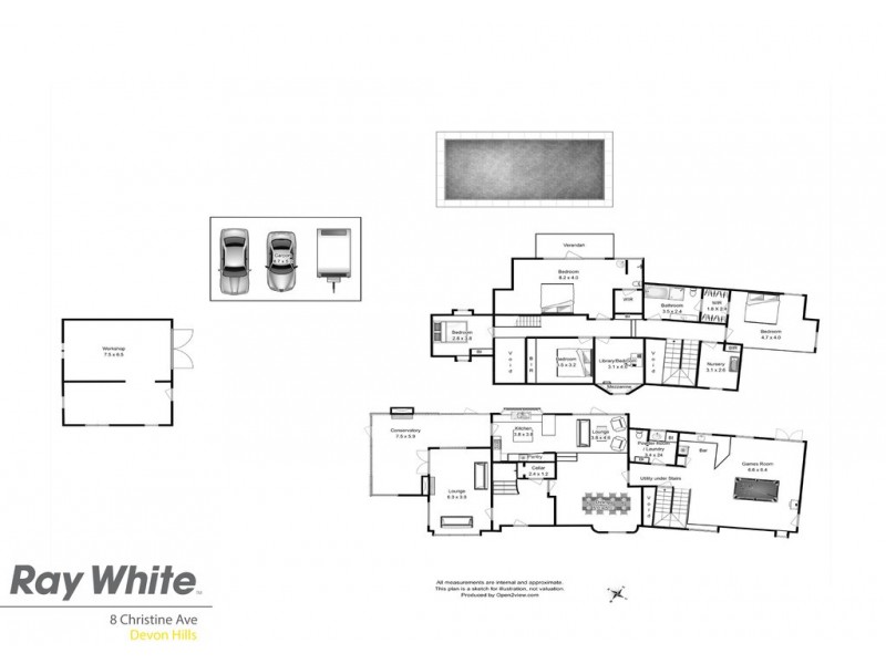 8 Christine Avenue, Devon Hills TAS 7300 Floorplan