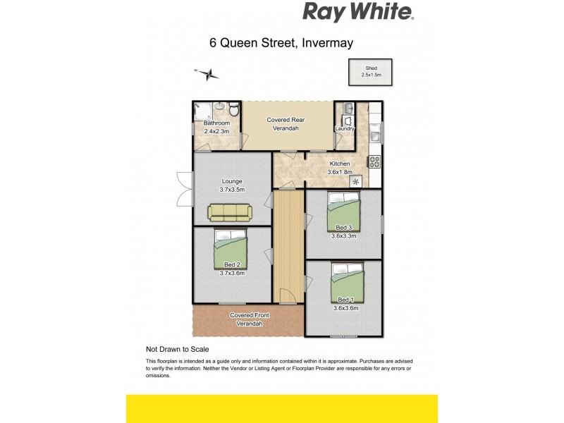 6 Queen Street, Invermay TAS 7248 Floorplan