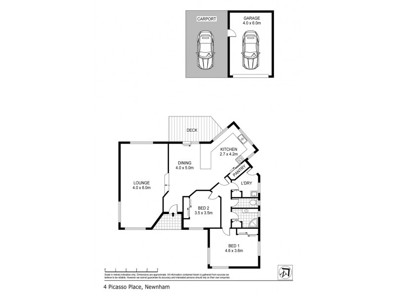 4 Picasso Place, Newnham TAS 7248 Floorplan