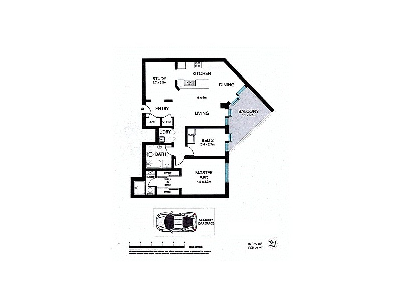 1702/2B Help Street, Chatswood NSW 2067 Floorplan