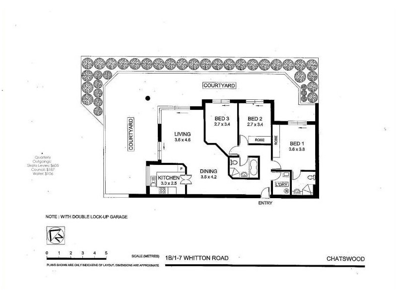 1B/1-7 Whitton Road, Chatswood NSW 2067 Floorplan
