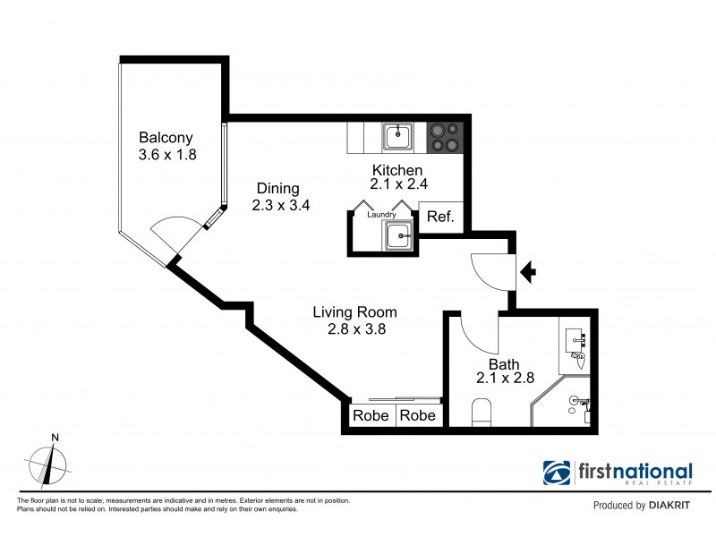 203/2B Help Street, Chatswood NSW 2067 Floorplan