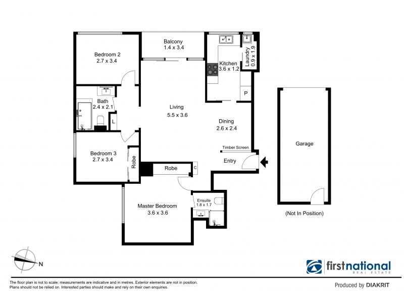 9/10 Carr Street, Waverton NSW 2060 Floorplan