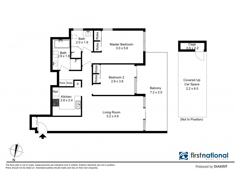 8/1-3 Havilah Street, Chatswood NSW 2067 Floorplan
