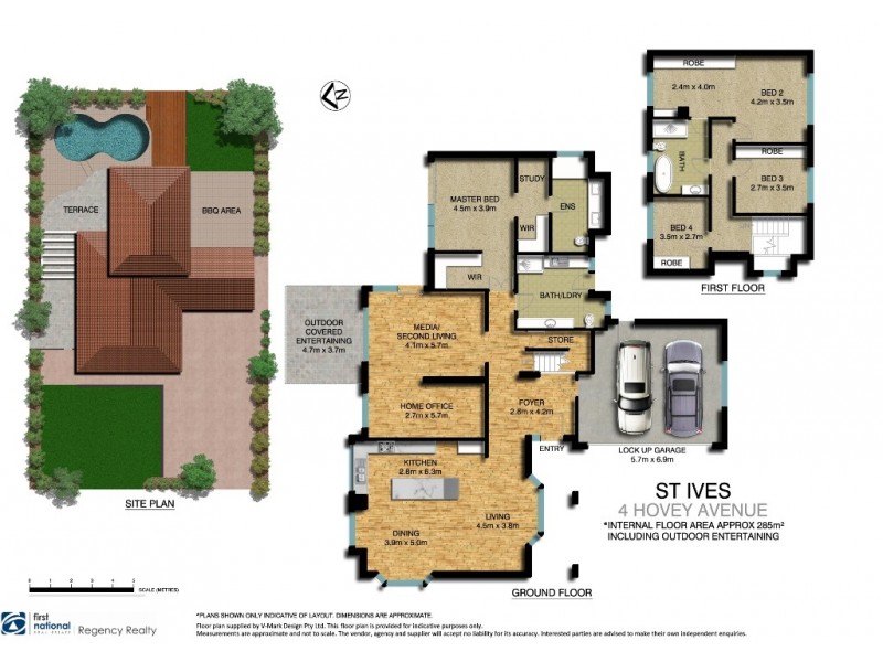 4 Hovey Avenue, St Ives NSW 2075 Floorplan