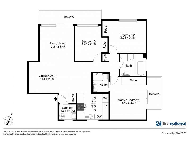 18/9 Broughton Road, Artarmon NSW 2064 Floorplan