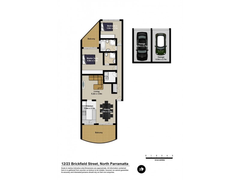 12/23 Brickfield Street, North Parramatta NSW 2151 Floorplan