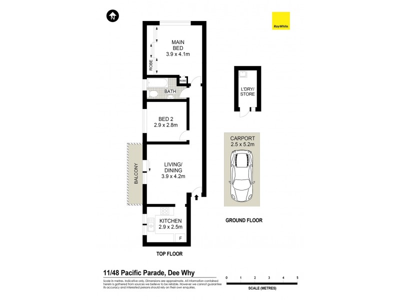 11/48 Pacific Parade, Dee Why NSW 2099 Floorplan