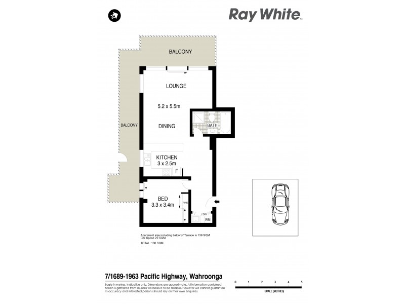 7/1689-1693 Pacific Highway, Wahroonga NSW 2076 Floorplan